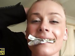 BDSM Blonde Blowjob British 