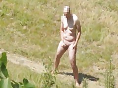 Masturbation Orgasm Outdoor 